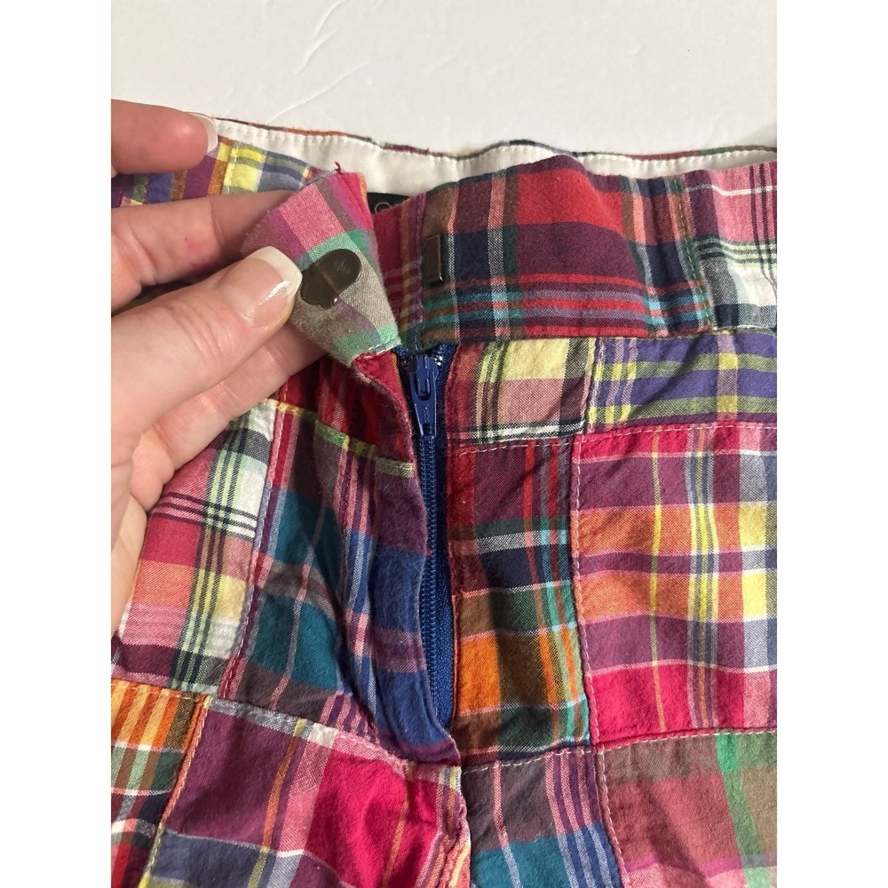 J.Crew Vintage Plaid City Fit Shorts (sz. 4) - Picture 3 of 8